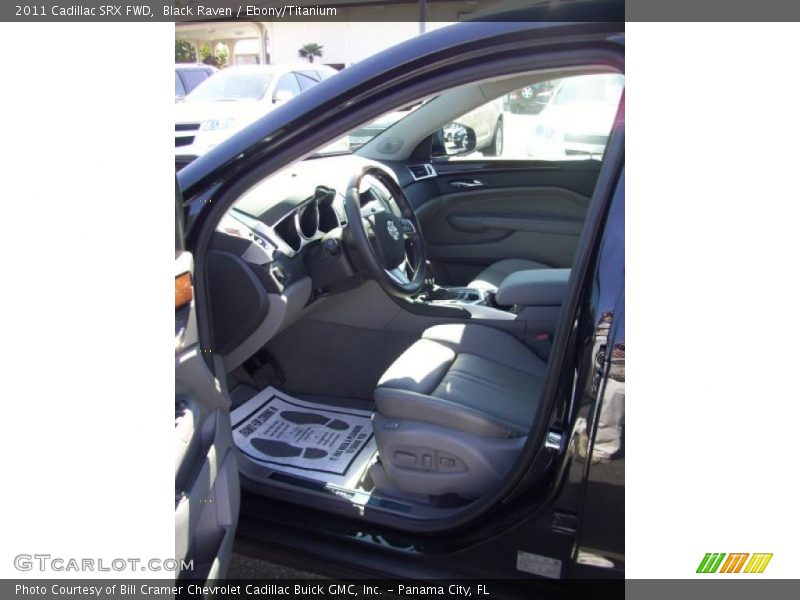 Black Raven / Ebony/Titanium 2011 Cadillac SRX FWD