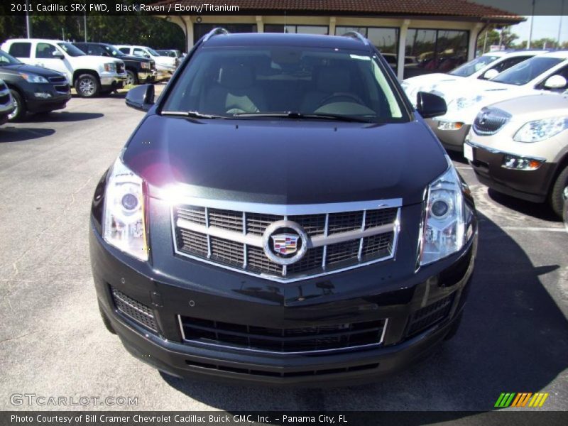 Black Raven / Ebony/Titanium 2011 Cadillac SRX FWD