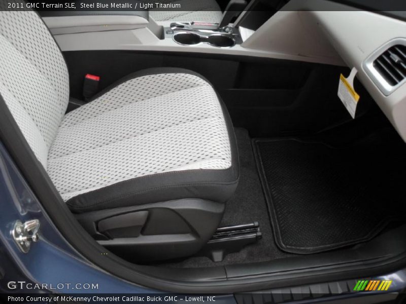 Steel Blue Metallic / Light Titanium 2011 GMC Terrain SLE