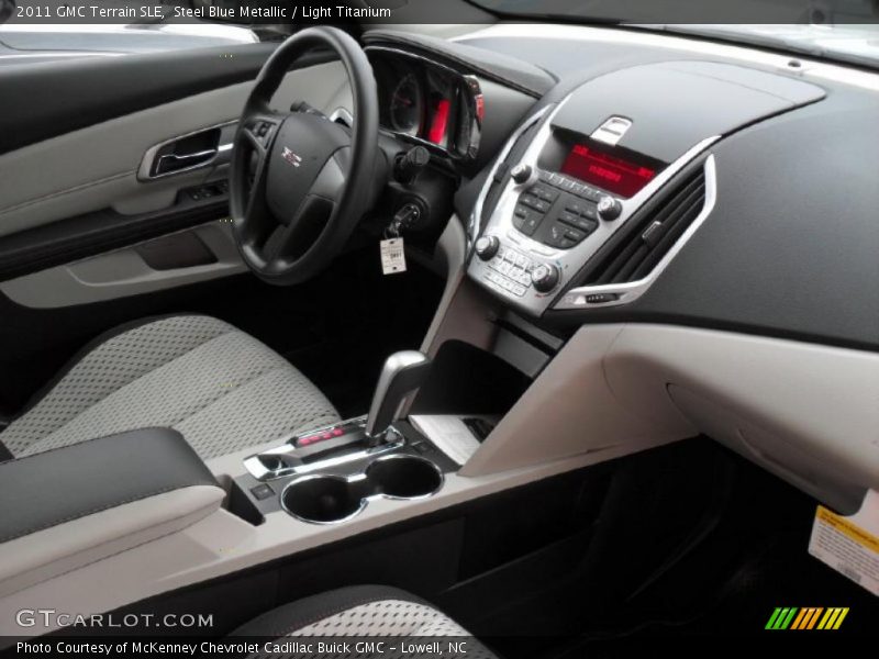 Steel Blue Metallic / Light Titanium 2011 GMC Terrain SLE