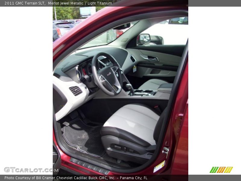 Merlot Jewel Metallic / Light Titanium 2011 GMC Terrain SLT