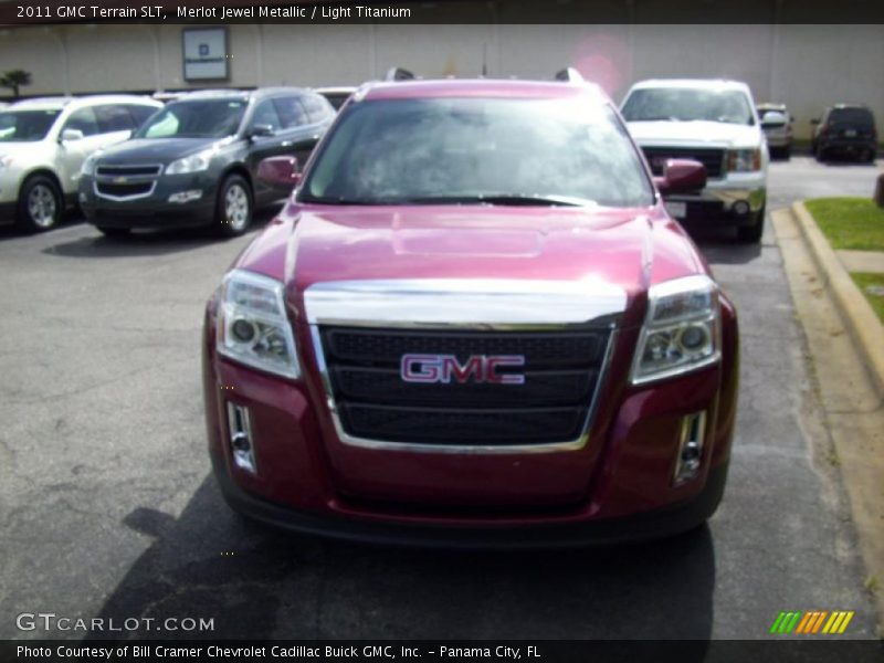 Merlot Jewel Metallic / Light Titanium 2011 GMC Terrain SLT