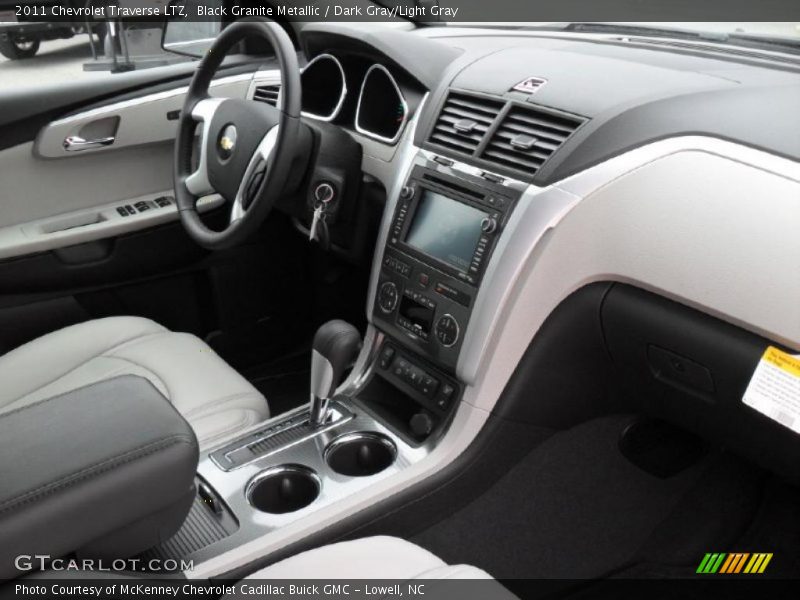  2011 Traverse LTZ Dark Gray/Light Gray Interior