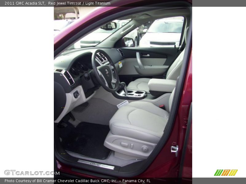 Red Jewel Tintcoat / Light Titanium 2011 GMC Acadia SLT