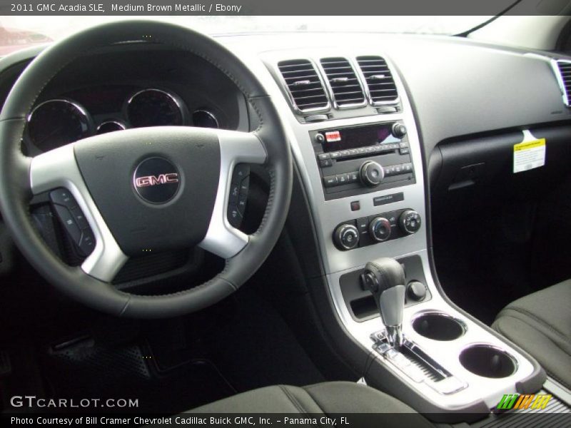 Medium Brown Metallic / Ebony 2011 GMC Acadia SLE