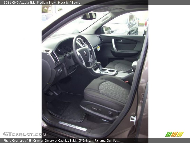 Medium Brown Metallic / Ebony 2011 GMC Acadia SLE