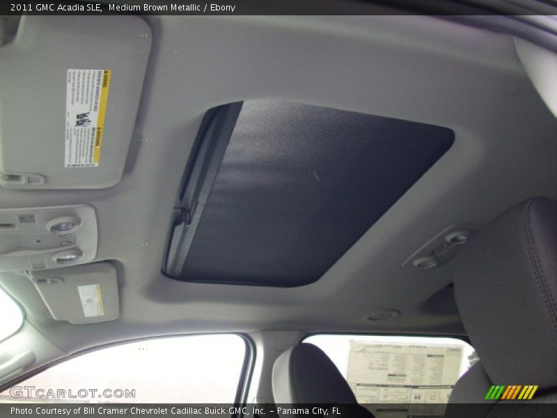 Medium Brown Metallic / Ebony 2011 GMC Acadia SLE