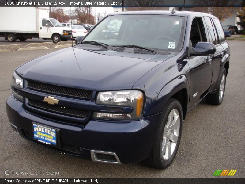 Imperial Blue Metallic / Ebony 2008 Chevrolet TrailBlazer SS 4x4