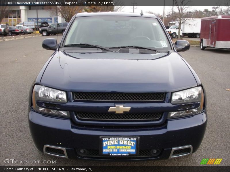 Imperial Blue Metallic / Ebony 2008 Chevrolet TrailBlazer SS 4x4