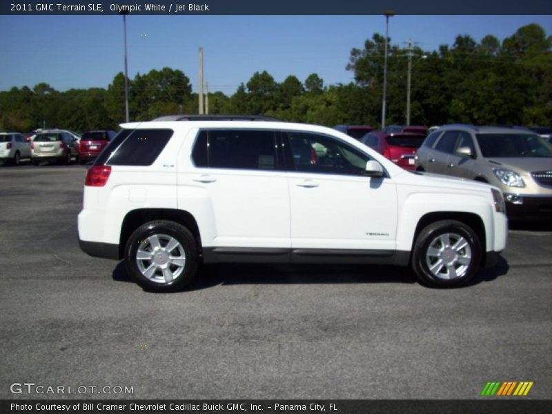 Olympic White / Jet Black 2011 GMC Terrain SLE