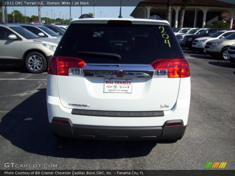 Olympic White / Jet Black 2011 GMC Terrain SLE