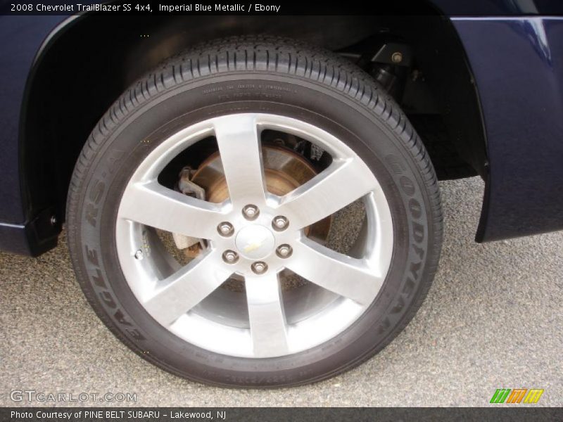 Imperial Blue Metallic / Ebony 2008 Chevrolet TrailBlazer SS 4x4