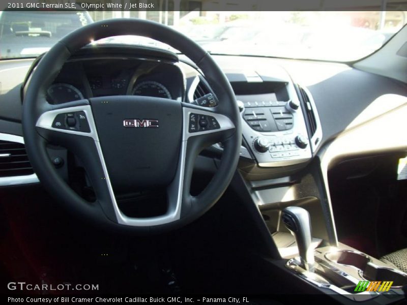 Olympic White / Jet Black 2011 GMC Terrain SLE