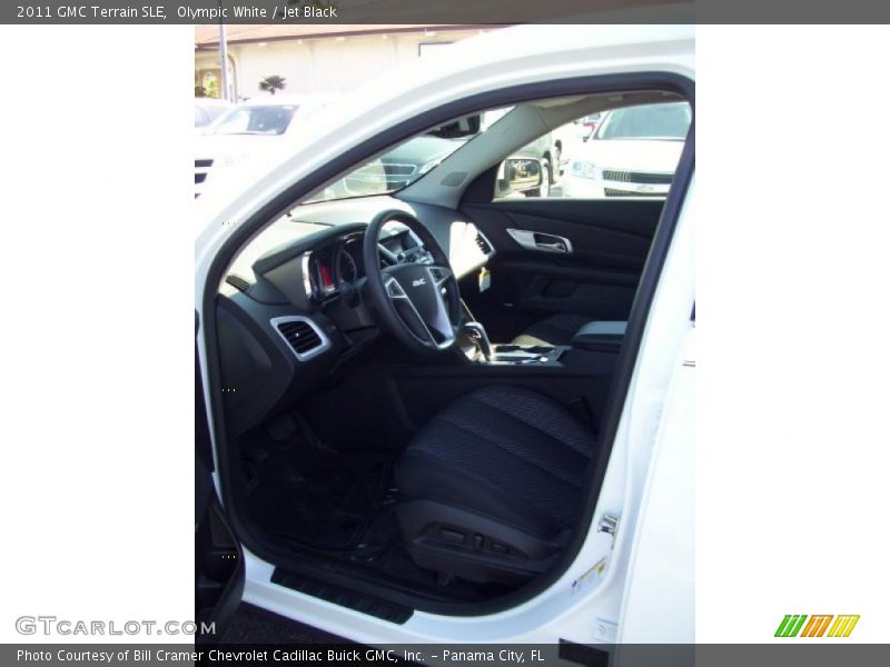 Olympic White / Jet Black 2011 GMC Terrain SLE