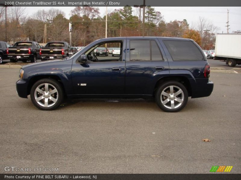 Imperial Blue Metallic / Ebony 2008 Chevrolet TrailBlazer SS 4x4