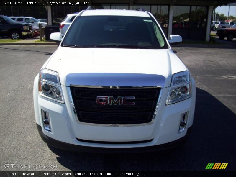 Olympic White / Jet Black 2011 GMC Terrain SLE