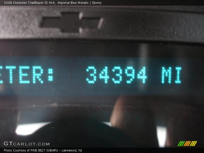 Imperial Blue Metallic / Ebony 2008 Chevrolet TrailBlazer SS 4x4