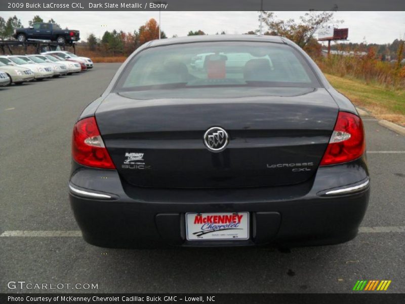 Dark Slate Metallic / Ebony 2009 Buick LaCrosse CXL