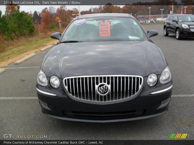 Dark Slate Metallic / Ebony 2009 Buick LaCrosse CXL