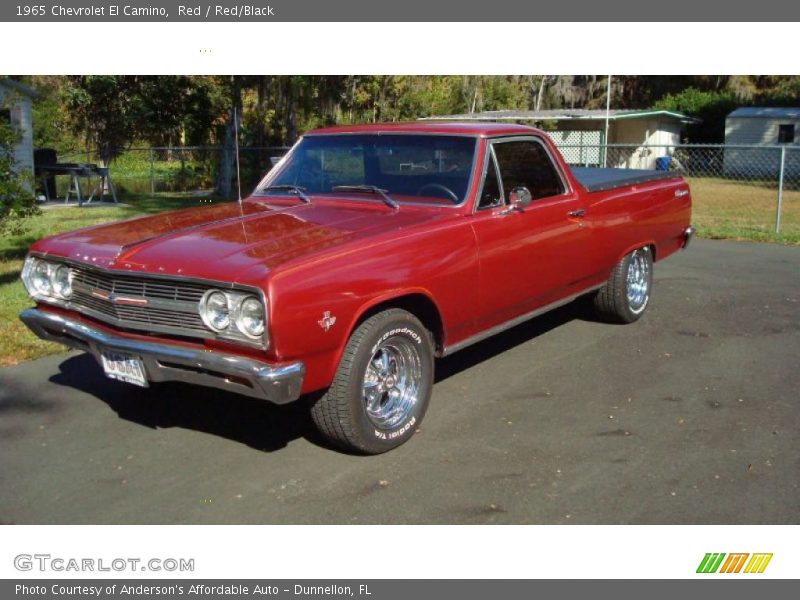 Front 3/4 View of 1965 El Camino 