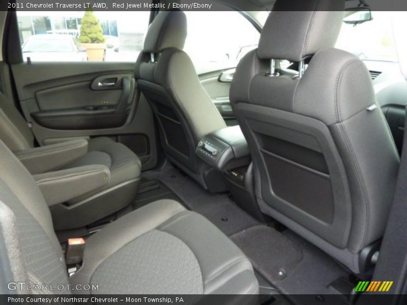 Red Jewel Metallic / Ebony/Ebony 2011 Chevrolet Traverse LT AWD
