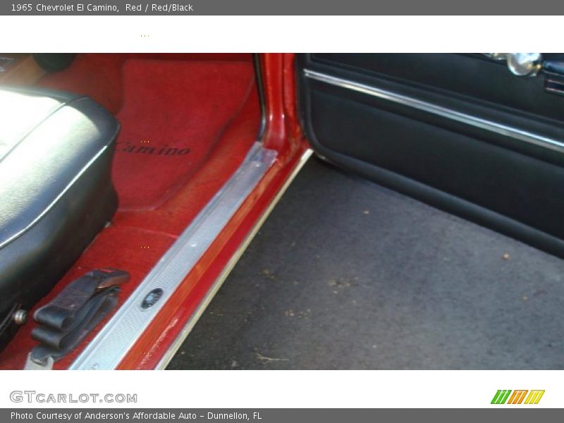 Red / Red/Black 1965 Chevrolet El Camino