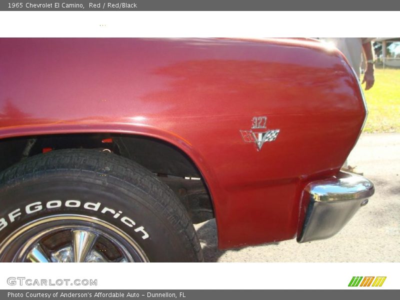 Red / Red/Black 1965 Chevrolet El Camino