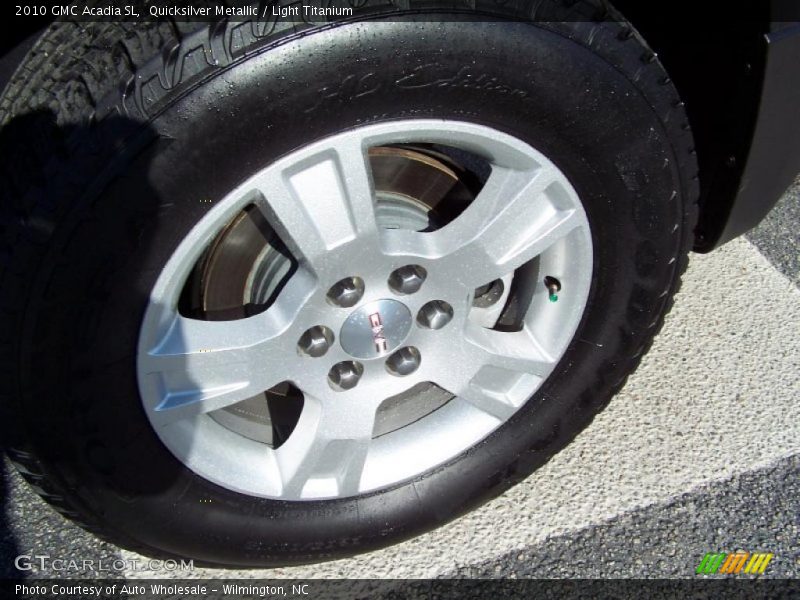 Quicksilver Metallic / Light Titanium 2010 GMC Acadia SL