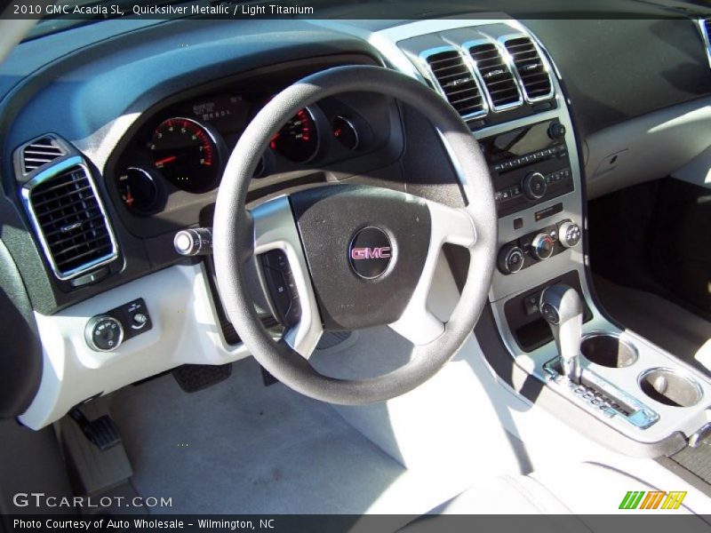 Quicksilver Metallic / Light Titanium 2010 GMC Acadia SL