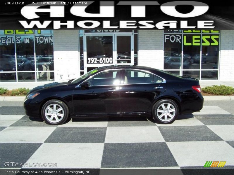 Obsidian Black / Cashmere 2009 Lexus ES 350