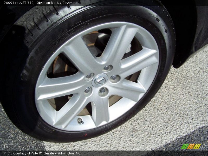Obsidian Black / Cashmere 2009 Lexus ES 350