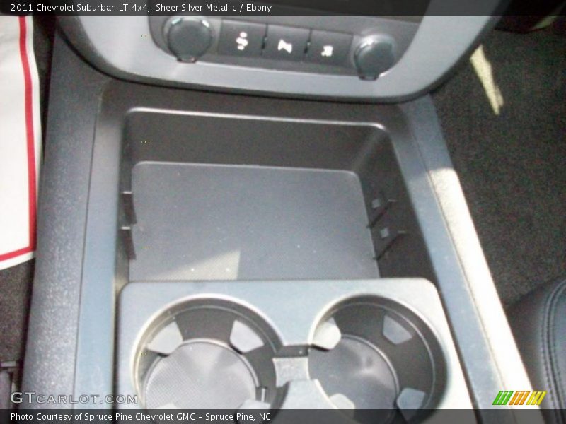 Sheer Silver Metallic / Ebony 2011 Chevrolet Suburban LT 4x4