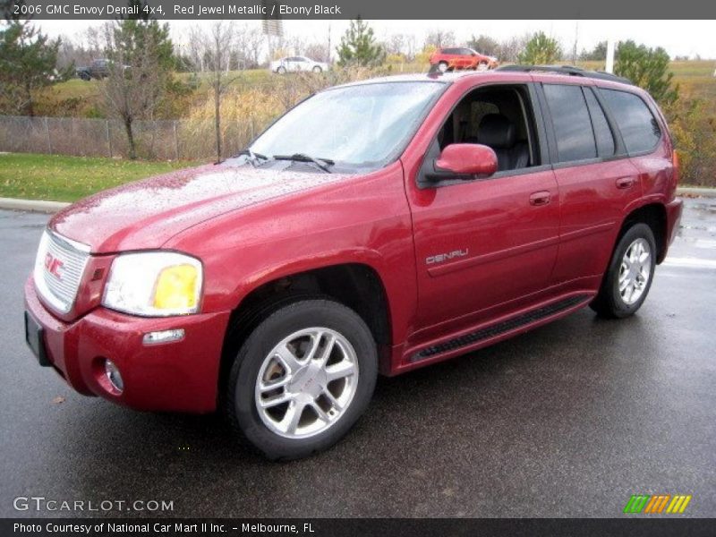 Red Jewel Metallic / Ebony Black 2006 GMC Envoy Denali 4x4
