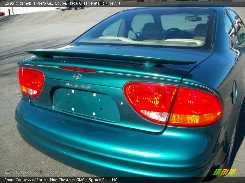 Jade Green Metallic / Neutral 1999 Oldsmobile Alero GLS Coupe