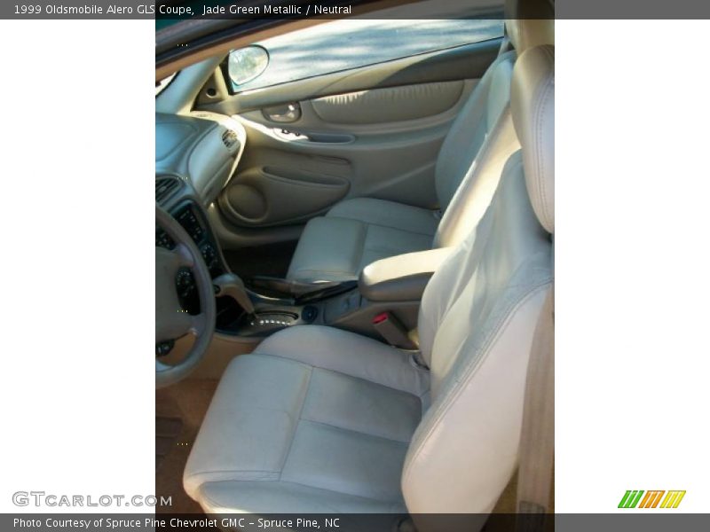 Jade Green Metallic / Neutral 1999 Oldsmobile Alero GLS Coupe