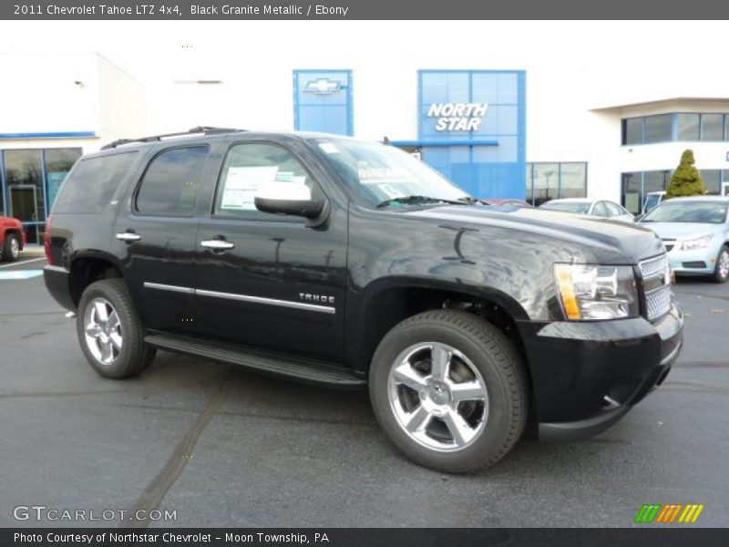 Black Granite Metallic / Ebony 2011 Chevrolet Tahoe LTZ 4x4