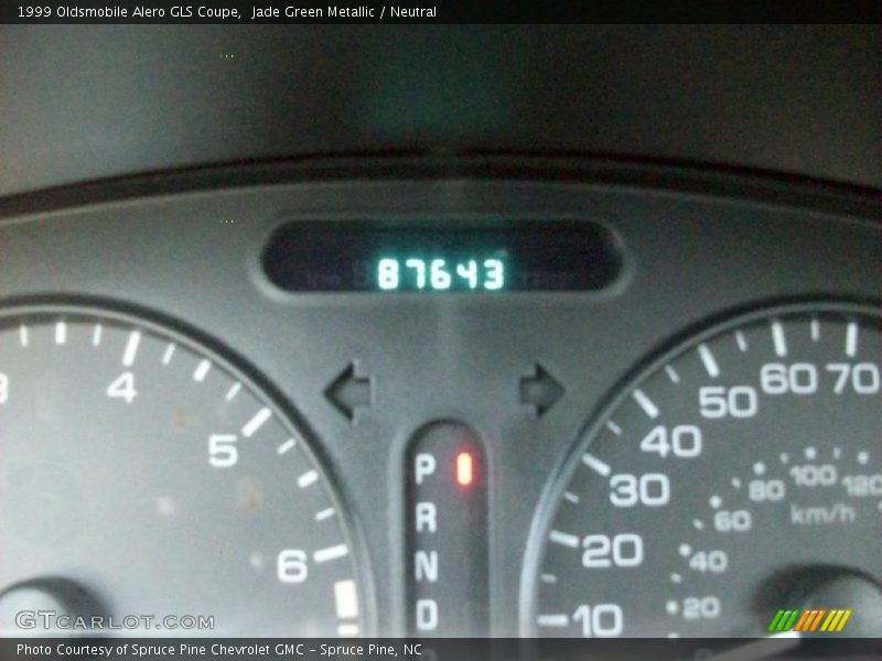 Jade Green Metallic / Neutral 1999 Oldsmobile Alero GLS Coupe