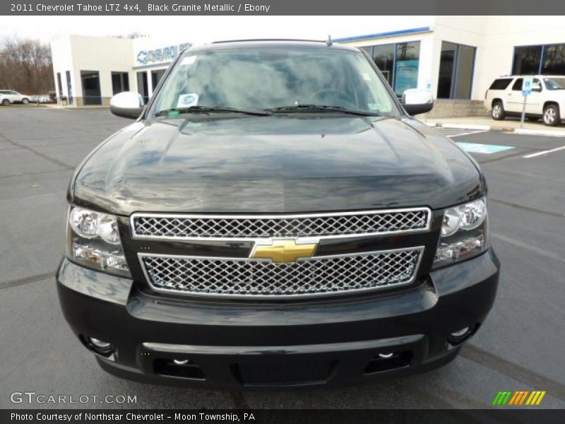 Black Granite Metallic / Ebony 2011 Chevrolet Tahoe LTZ 4x4