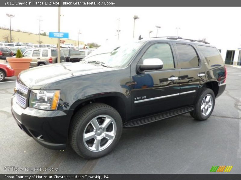 Black Granite Metallic / Ebony 2011 Chevrolet Tahoe LTZ 4x4