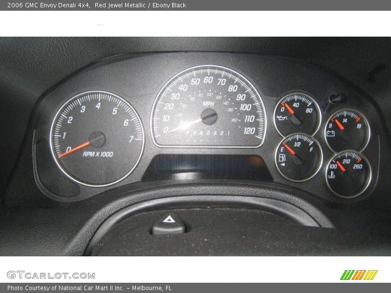 Red Jewel Metallic / Ebony Black 2006 GMC Envoy Denali 4x4