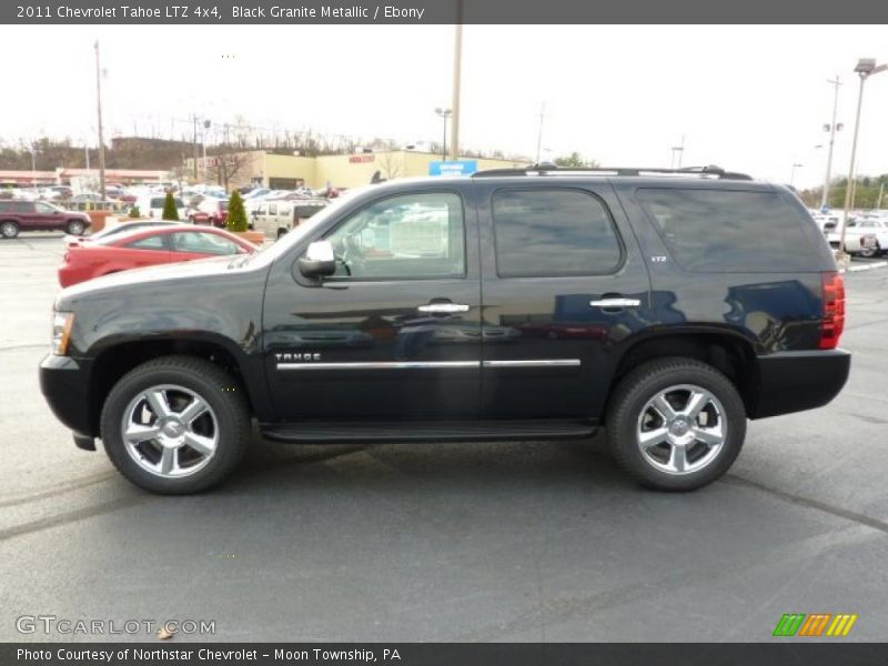 Black Granite Metallic / Ebony 2011 Chevrolet Tahoe LTZ 4x4
