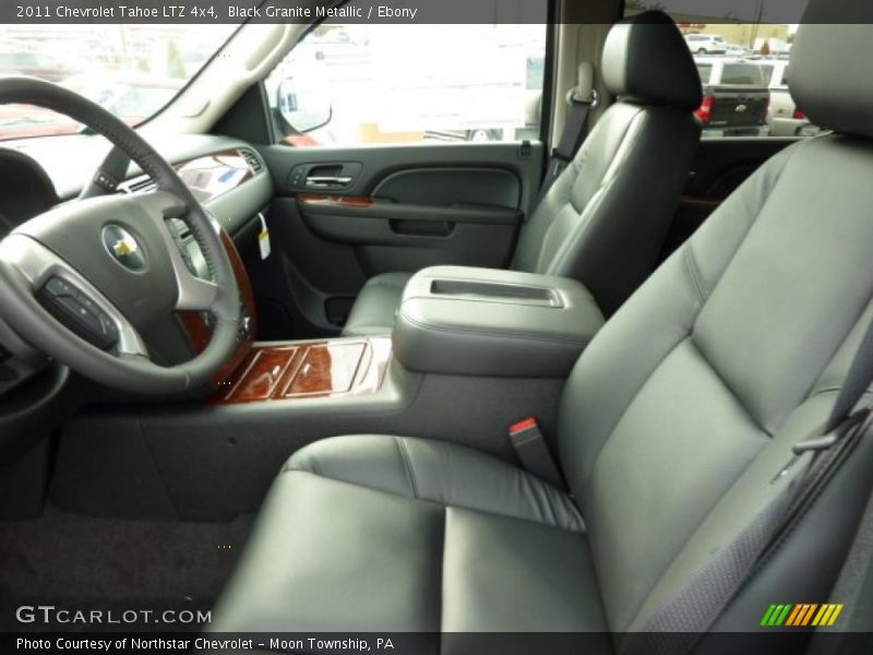 Black Granite Metallic / Ebony 2011 Chevrolet Tahoe LTZ 4x4