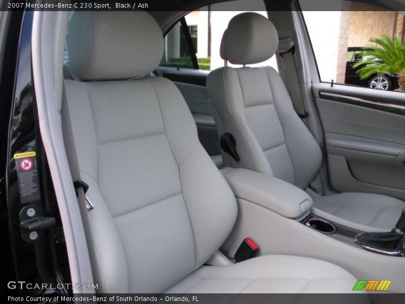 Black / Ash 2007 Mercedes-Benz C 230 Sport