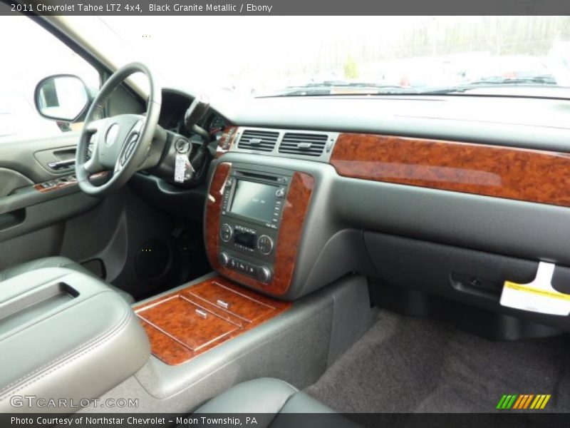 Black Granite Metallic / Ebony 2011 Chevrolet Tahoe LTZ 4x4