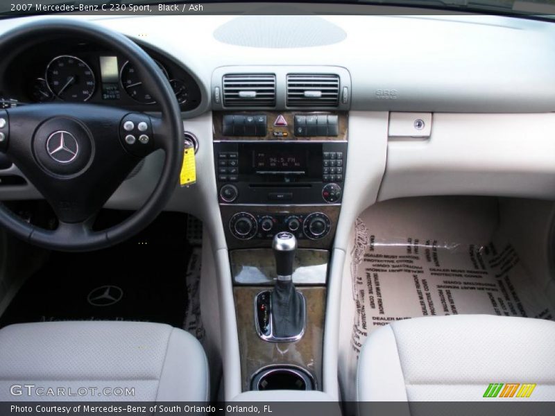 Black / Ash 2007 Mercedes-Benz C 230 Sport