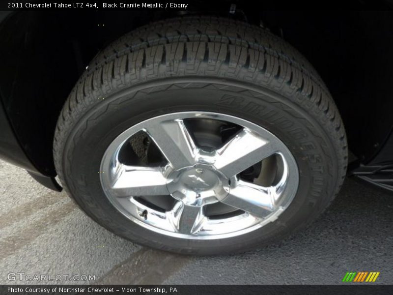 Black Granite Metallic / Ebony 2011 Chevrolet Tahoe LTZ 4x4