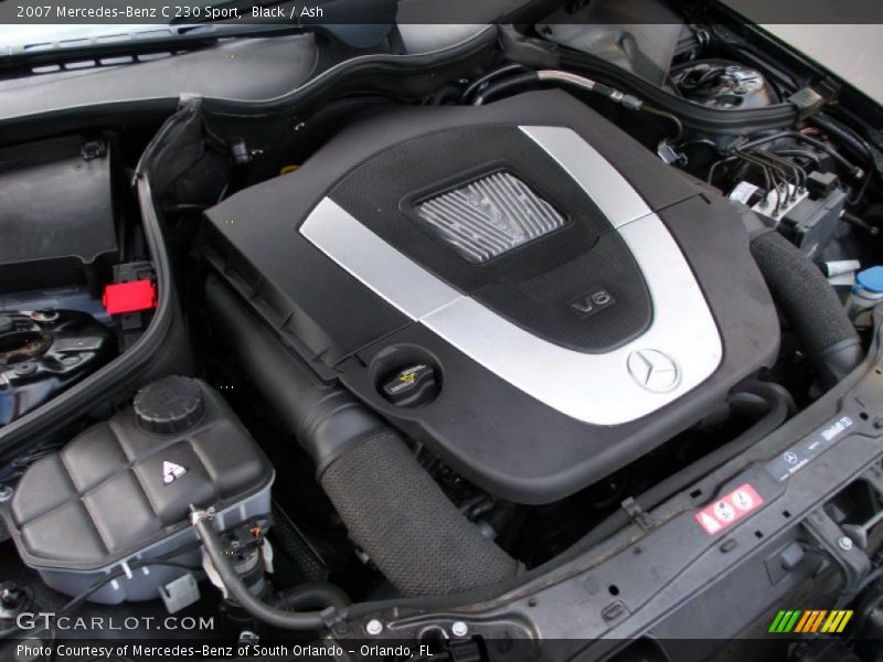 Black / Ash 2007 Mercedes-Benz C 230 Sport