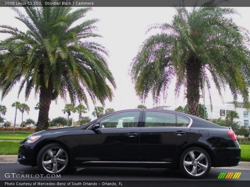  2008 GS 350 Obsidian Black