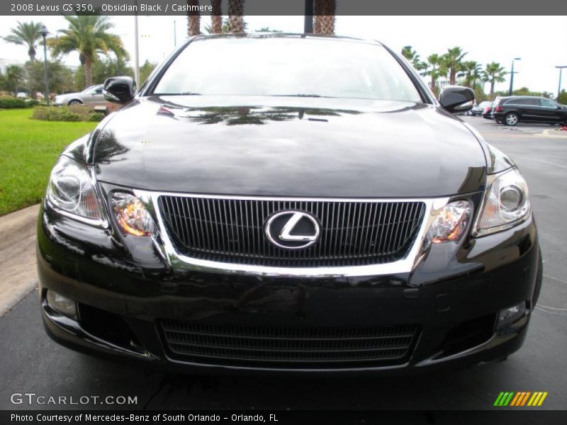 Obsidian Black / Cashmere 2008 Lexus GS 350