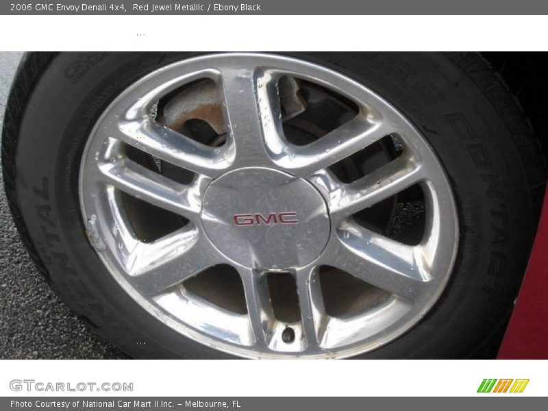 Red Jewel Metallic / Ebony Black 2006 GMC Envoy Denali 4x4